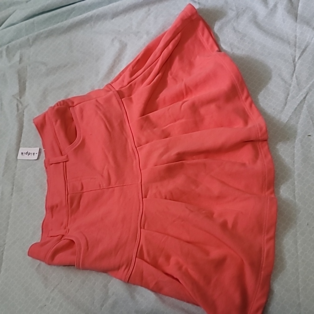Coral pink skirt, brand new with the tags from kidpick